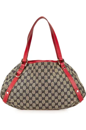 Gucci Tote GG Canvas Abbey D Ring 2000-2015
