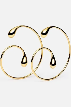 Hugo Kreit Arracadas Pistil Mega Hoops
