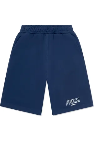 Fendi Shorts con logo bordado