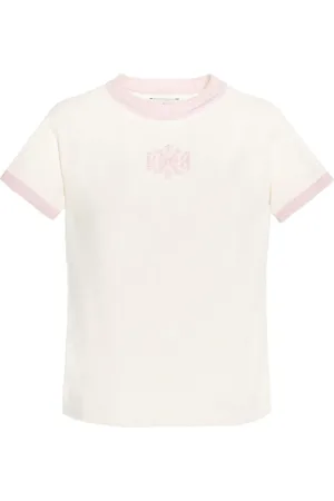 Barrie Playera de cachemira con detalles del logo