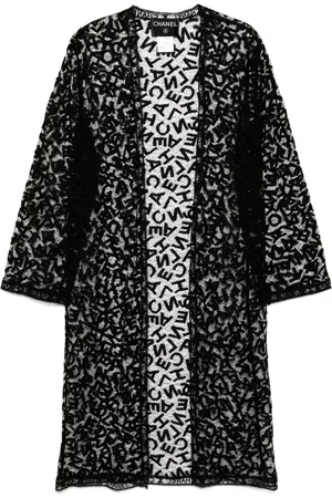 CHANEL Cárdigan de encaje 1998
