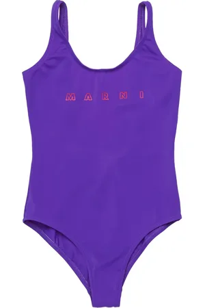 Marni Traje de baño con logo estampado