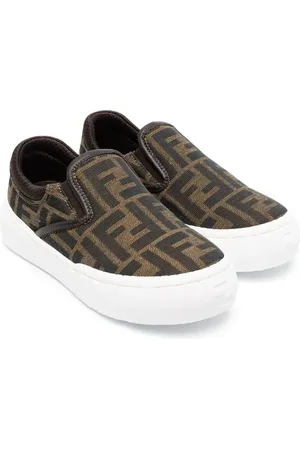 Fendi Tenis slip-on con monograma