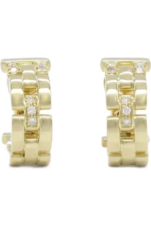 Cartier Arracadas Panthère en oro amarillo de 18kt con diamantes 2010