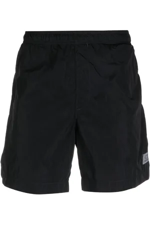 C.P. Company Shorts de playa con parche del logo