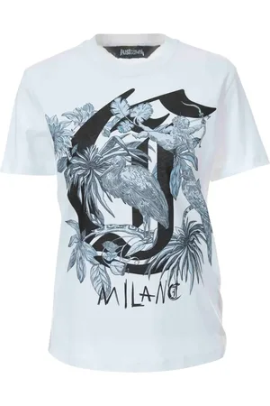 Roberto Cavalli Playera de algodón