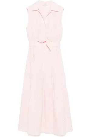 Sandro Vestido midi con detalles de cristal