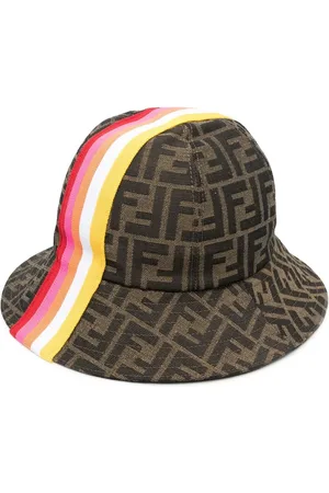 Fendi Gorro de pescador con motivo FF