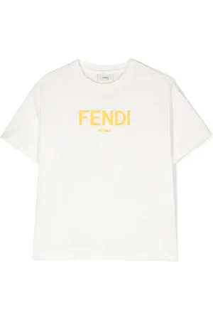 Fendi Playera con logo estampado