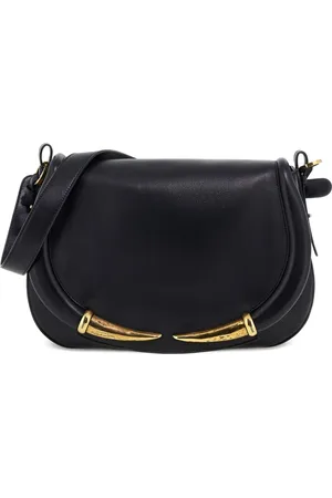 Roberto Cavalli Bolsa saddle con cuernos curvos