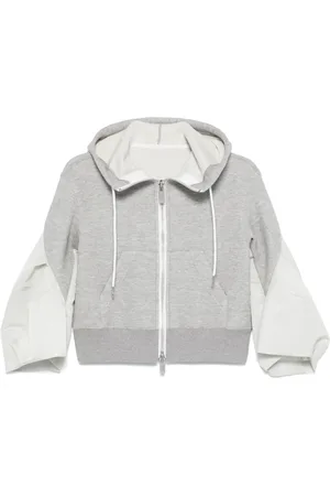 SACAI Hoodie con paneles