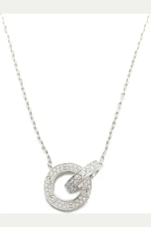 Cartier Collar en oro blanco de 18kt con diamante 2010