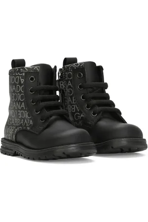 Dolce & Gabbana Botas con logo estampado