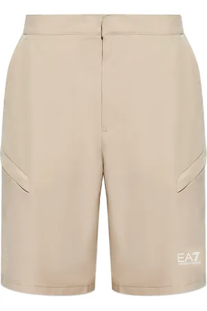 EA7 Shorts con logo estampado