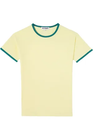 SUNNEI Playera con ribete en contraste