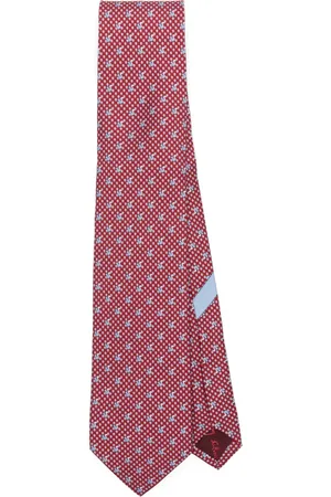 Salvatore Ferragamo Corbata con ardillas estampadas