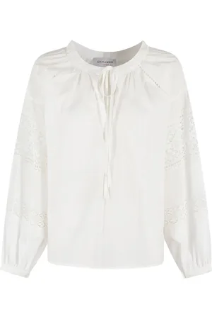 Ermanno Firenze Blusa con detalle bordado