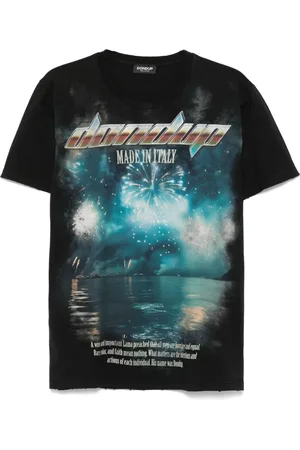 Dondup Playera con logo estampado