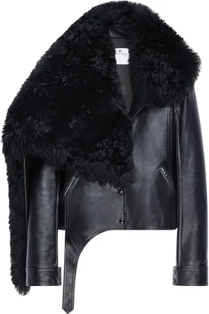 Courrèges Chamarra con cuello texturizado