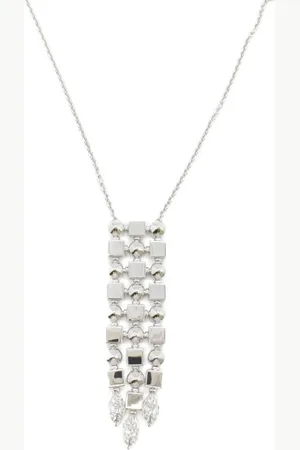 Bvlgari Collar Lucia en oro blanco de 18kt con diamante 2010