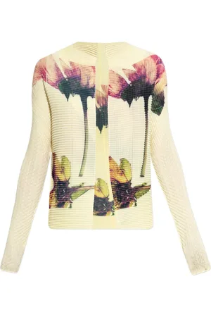 Issey Miyake Cárdigan Pressed Flora