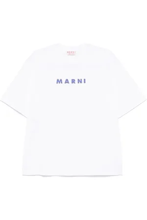 Marni Playera con logo estampado