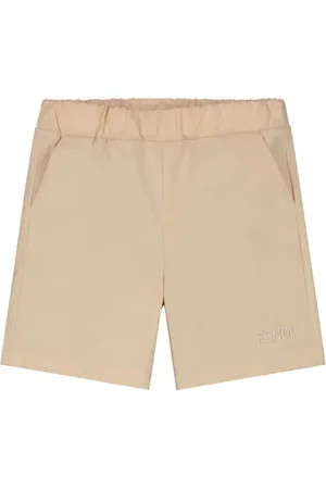 Fendi Shorts con logo bordado