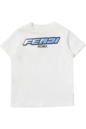 Fendi Playera con logo estampado