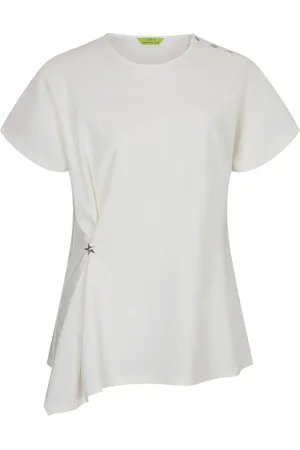 SHANGHAI TANG Playera asimétrica