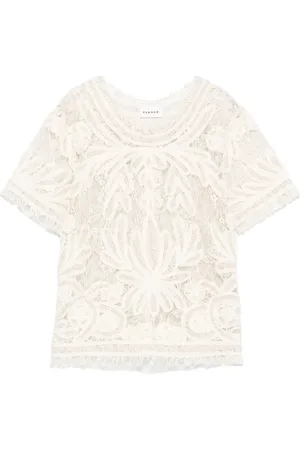 P.A.R.O.S.H. Playera de encaje