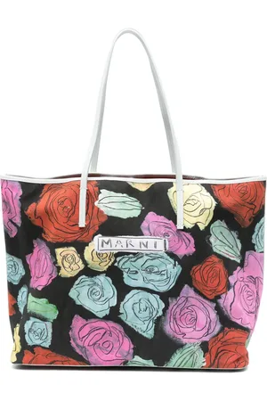 Marni Tote con estampado floral