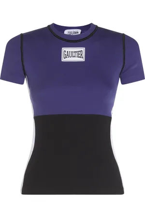 Jean Paul Gaultier Playera con logo estampado