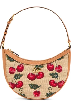 VALENTINO GARAVANI Bolsa de hombro VLogo Signature mini con estampado Cherryfic