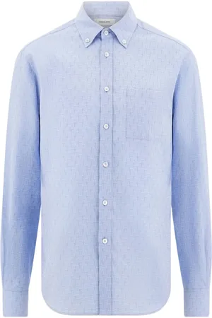 Salvatore Ferragamo Chamarra en jacquard con botones