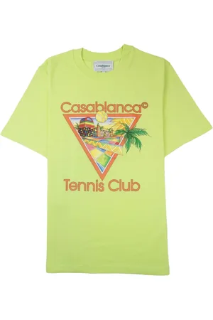Casablanca Playera Afro Cubism Tennis Club Green