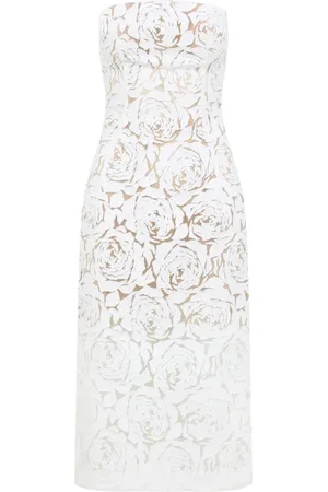 ERMANNO SCERVINO Vestido con encaje floral