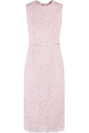 Ermanno Firenze Vestido midi con encaje