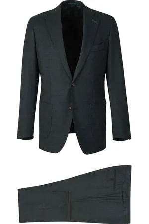 ATELIER Traje con motivo pied de poule