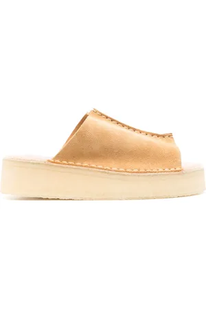 Clarks Flip flops con cuña