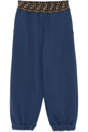 Fendi Pants con logo FF estampado