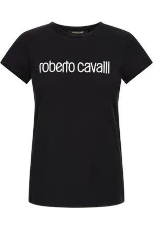 Roberto Cavalli Playera con logo bordado