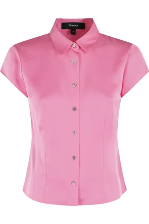 THEORY Camisa manga corta con botones