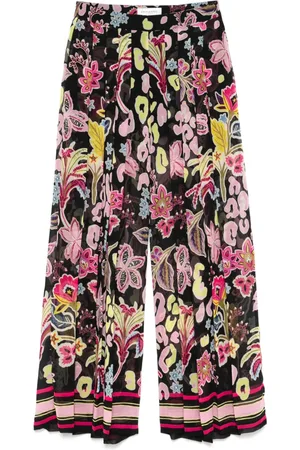 Ermanno Firenze Pantalones estampados