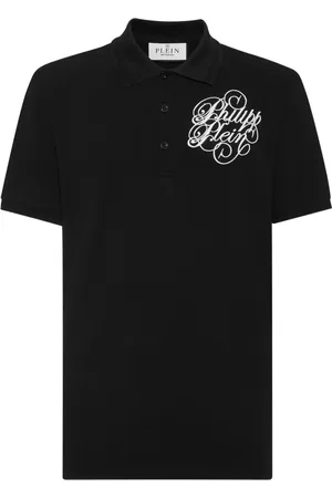 Philipp Plein Playera tipo polo Full Stones Coursive