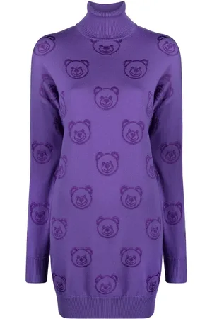 Moschino Vestido corto con motivo Teddy Bear