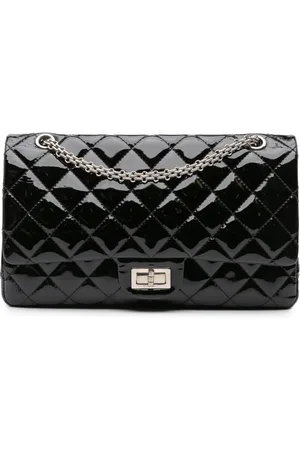 CHANEL Bolsa de hombro 2.55 Reissue Quilted Patent Double Flap 227 2009-2010