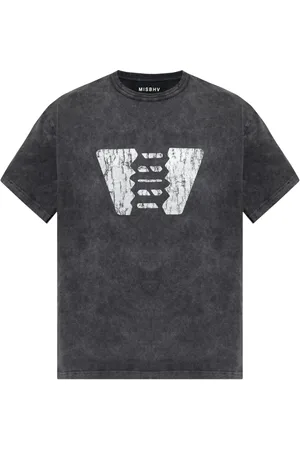 MISBHV Playera con logo estampado
