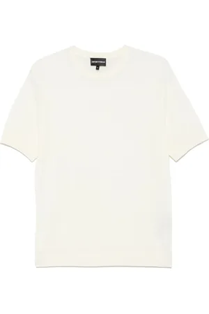 Emporio Armani Playera de tejido flojo