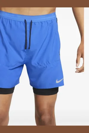 Nike Shorts de running Stride Dri-FIT 5" Hybrid "Game Royal/Black"