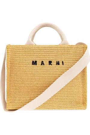 Marni Tote con logo bordado